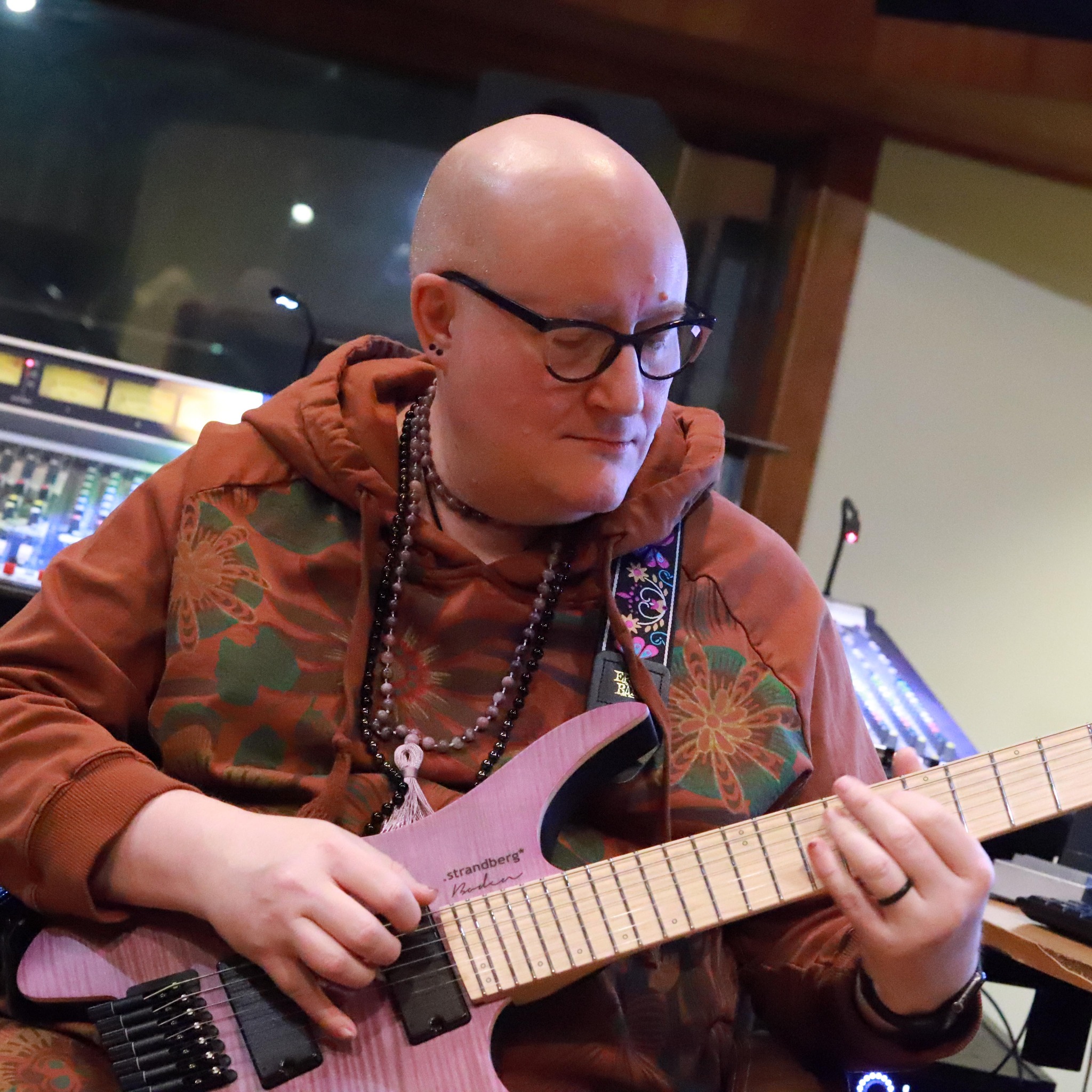 Qid Love at the Recreational Psychoacoustics Lab in Seattle. Photo by Nicole Richards.